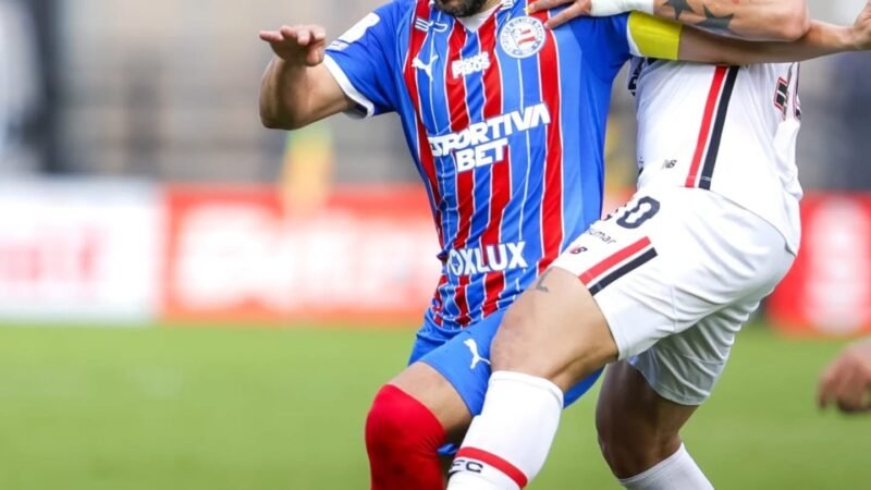 Em terras paulista, Bahia empata por 2×2 com o São Paulo