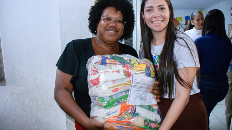 Mães atípicas são beneficiadas com doação de alimentos arrecadados na corrida “Correr Por Elas”
